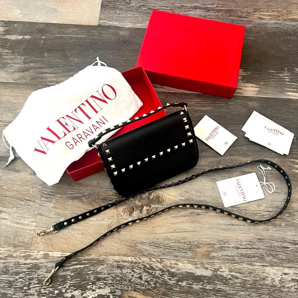 Valentino Garavani Rock Stud mini bag.